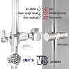 Shower Slide Bar Adjustable Handheld Shower Head Holder Wall Mount