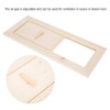 Fdit Hemlock Sauna Ventilation Grille Ventilation Grille for Sauna Rooms