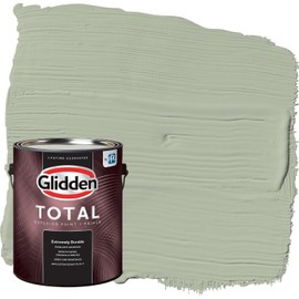 Glidden Total Exterior Paint & Primer All-in-One, Light Sage/Green, Semi-Gloss, 1 Gallon