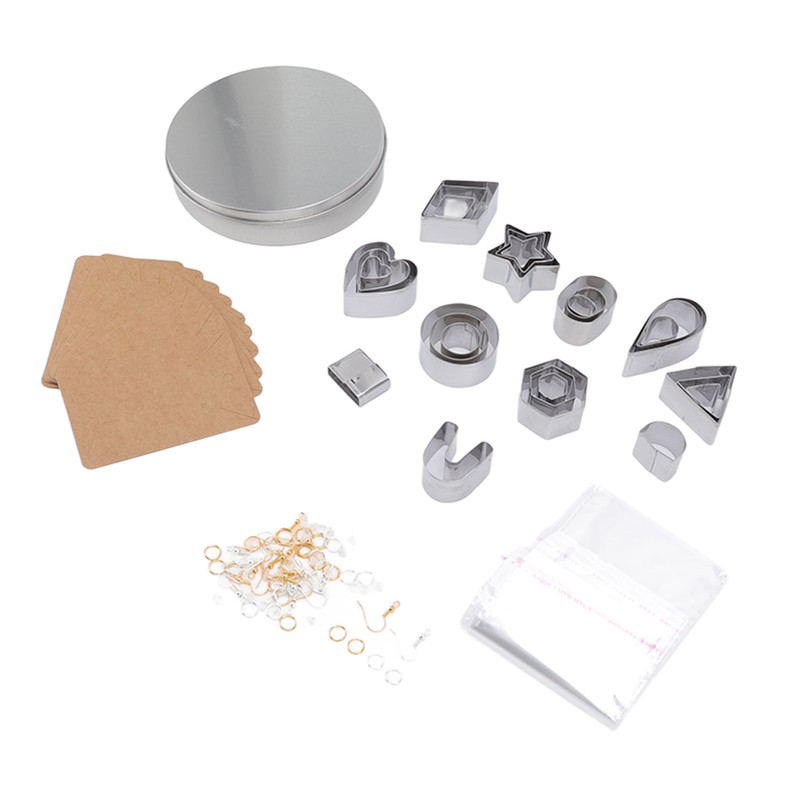 127pcs Polymer Clay Cutters Set Stainless Steel DIY Handcraft Polymer