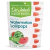 Dr. John's Healthy Sweets Sugar Free Watermelon Tooth Lollipops (60