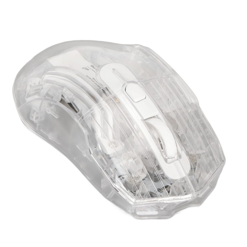 Gaming Mouse 2.4G Wireless Bluetooth Wired USB Transparent 3 Mode