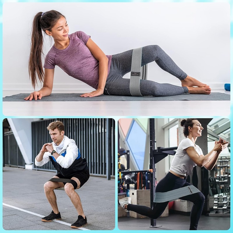 Resistance Bands Sets Portable Exercise Loops for Legs and Hip