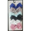 Roo Baby Fringe Elastic Bow Headbands Set Of Six