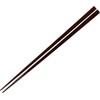 Ishida KP Lacquered Square Plain Chopsticks Made in Japan 8.3