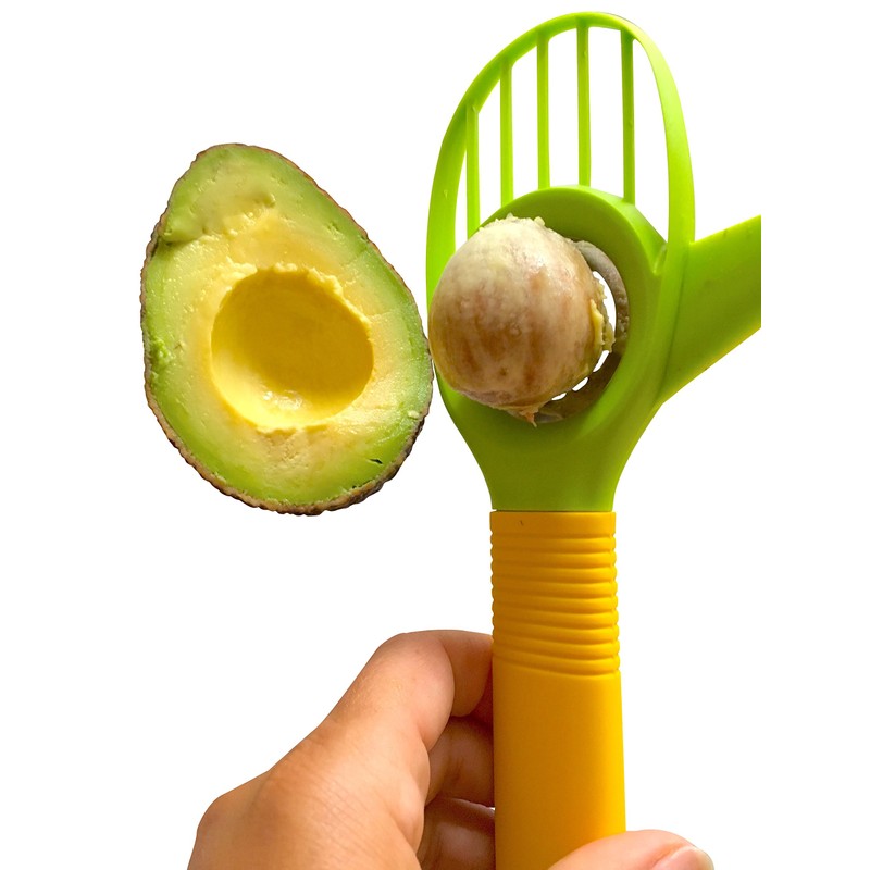 SimSim 3 in 1 Professional Quality Avocado Peeler Slicing Coring