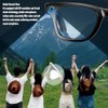 Denash Gafas Inteligentes de IA con Cámara, Gafas de Grabación