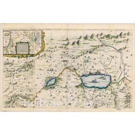 Historic Pictoric Map : Holy Land Maps #53 6, [Palestine], Antique Vintage Reproduction : 24in x 16in