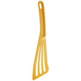 Mercer Culinary Hell's Tools Hi-Heat Slotted Spatula, 12 Inch x 3.5 Inch, Yellow