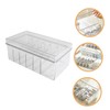 LABRIMP Cable Storage Organizer Box Transparent Dustproof and Moisture Multi