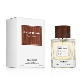 Jean Rish Amber Intense, Eau de Parfum for Men (3.4 Fl Oz / 100ml) with Mandarin, Cinnamon & Amber – Long Lasting and Luxury Fragrance, Made in USA