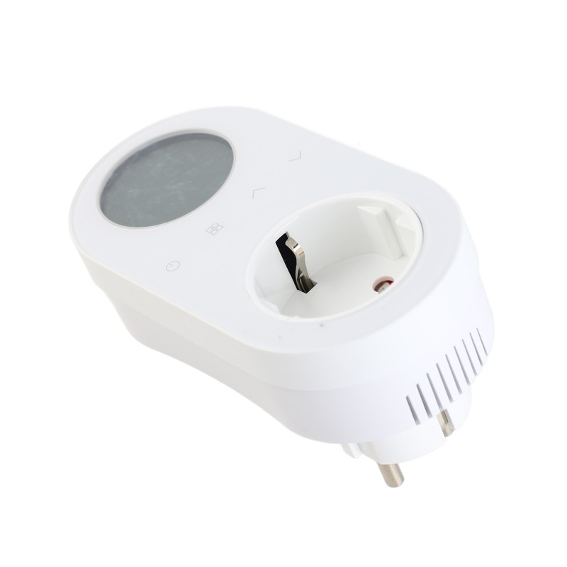 Digital Thermostat Outlet Plug 16A Outlet Socket Temperature Controller 5+1+1