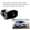 12V Square Port 7 Tone Alarm ABS Horn for Car