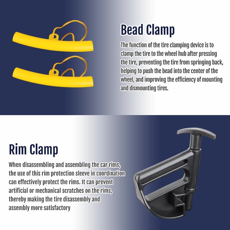 WIKIBB Manual Tire Changer Duck Head Conversion Welding Kit Compatible