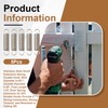 Stainless Steel Small Tension Spring, Dual Hooks, Wire Diameter 0.047",