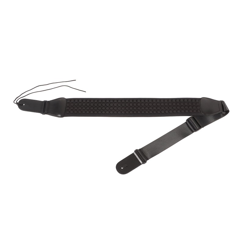 Guitar Strap Breathable Thickened Wider Regulable Decompression Black Bass Shoulder