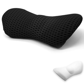 Umllpet Lendenkissen Orthopädisches, Lumbalkissen, Lendenwirbelkissen aus Memory Foam, Lendenwirbelstützkissen, Ergonomisches Rückenkissen Lendenwirbelstütze für Bett, Sofa, Stuhl, Auto und Bürostuhl