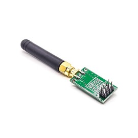 Elecbee CC1101 Wireless Module 433 MHz Long-Distance Industrial Grade Wireless Transceiver Module,Wireless RF Transceiver with SMA Antenna, Support 2-FSK, GFSK and MSK Modulation Methods