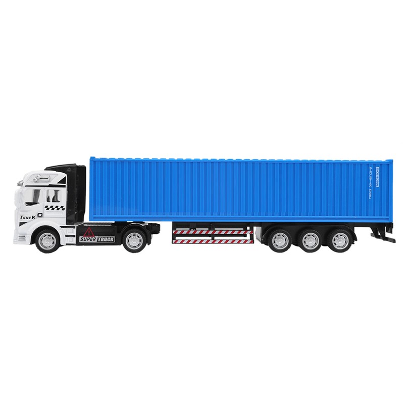1: 48 Alloy Container Truck Model Toy Highly Simulation Children