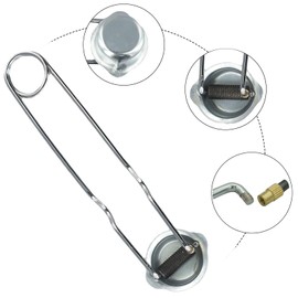 Flint Spark Lighter with Steel Fire Starter & Extra Flints - Multi-Use Igniter for Welding, Brazing, Soldering, Propane Torch, Camping & Survival Gear - Durable Outdoor, Sports & Kitchen Tool