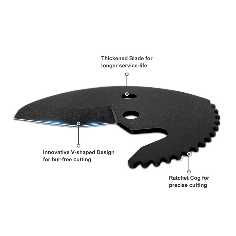 HAUTMEC Replacement PVC Pipe Cutter Blade HT0258-TC