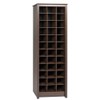Prepac Space-Saving 36 Pair Shoe Storage Cabinet With Cubbies, 13"D
