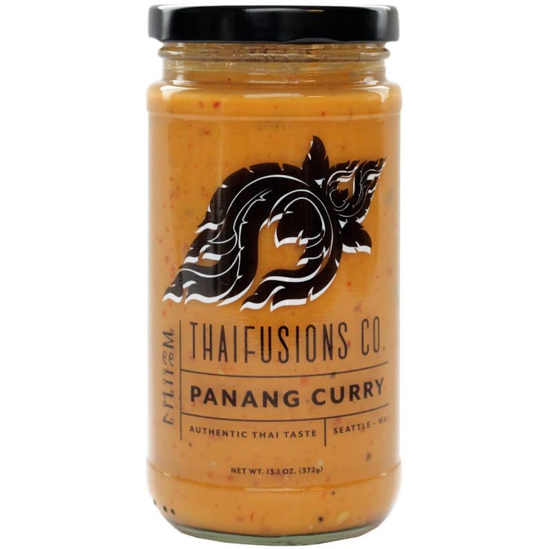 Thai Panang Curry Sauce Thaifusions 13.1 Oz Jar (Pack of