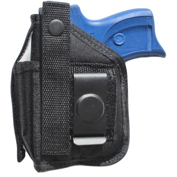 Holster for Ruger LC9 MAX, LC9, LC9s, EC9s & LC380 with Underbarrel Laser Mounted on Gun