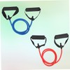 BESPORTBLE Elastic Pull Rope Workout Bands Set 2pcs Resistance Bands