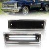 OFFKAT Front Fender LED Side Marker Lights for 1981-1991 Chevy