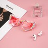 Biiange Birthday Glasses, Heart Shaped Sunglasses, Bride Sunglasses for Birthday