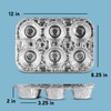 PLASTICPRO Aluminum Foil Muffin Pans Reusable and Disposable, Muffin &