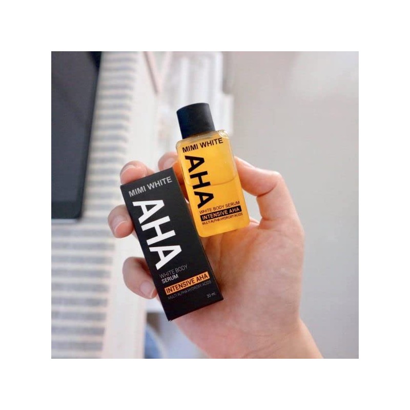 MIMI White AHA Youthful Radiant Glowing Moisturizing Serum - Natural