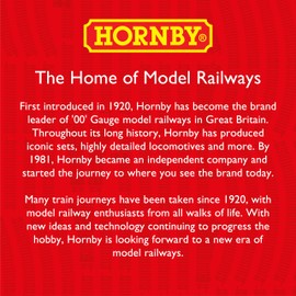 Hornby TT8008 TT Gauge Left Hand Point 166mm 15° - Extra Track Pieces for Model Railway Sets, Toy Train Track Pieces, Includes: 1x 631mm Left Hand Point - Hobbies for Men - Scale 1:120