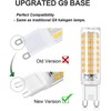 Eco.Luma G9 LED Bulb Dimmable, 6W T4 G9 LED Bulb