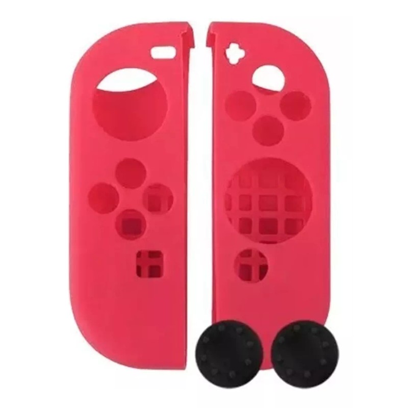 Veraly Fundas Protector Silicón Joy-con Switch Thumb Grips F Color