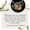 All Clad Essentials Nonstick Cookware Glass Lid, 12 inch