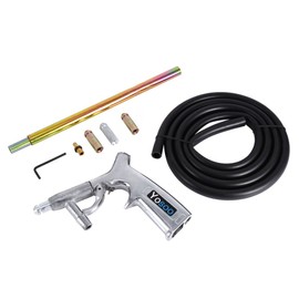 Air Sand Blaster Gun 1/4" Sand Blasting Nozzle Gun Gravity Feed Sandblast Kit Portable Speed Blaster Tool for Sandblasting Cabinet Abrasive Media Blaster 60-120PSI