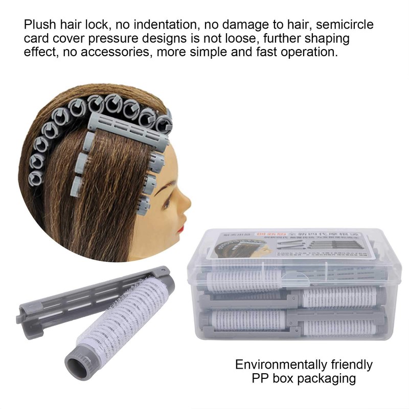 Naroote Perma Rod 20pcs Fluffy Hair Perm Roller Hair Roller