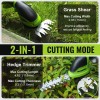 WORKPRO Cordless Grass Shear & Shrubbery Trimmer 2 in 1