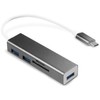Logilink UA0305 USB-C 3.0 HUB, 3-Port, with Card Reader Anthracite