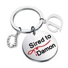 CENWA Inspired Jewelry Mystic Falls Gift Sired to Damon Keychains