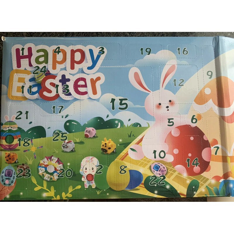 Unbranded 24 day easter fidget advent calendar