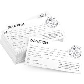 500 Church Offering | Tithe Donation Envelopes (White)
