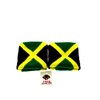 Zac's Alter Ego Pair of Rasta/Leaf/Carnival/Jamaica Sweatbands