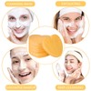 50-Count Facial Sponges Compressed Natural Cellulose Sponge Spunspon Heart Shape