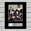 One Direction Signed Mounted Photo Display