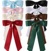 3 PCS Korean Pink Hair Bows for Women Large Silky