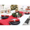 Christmas Concepts® Set of 4 Silver Napkin Rings – Luxury