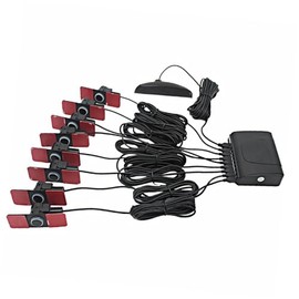 Sensor De Aparcamiento para Coche Radar De Indicador De Alerta De Sonido Accesorio De Durabilidad                                                     